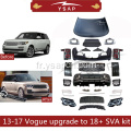 13-17 Vogue Facelift à 18+ kit de carrosserie SVA